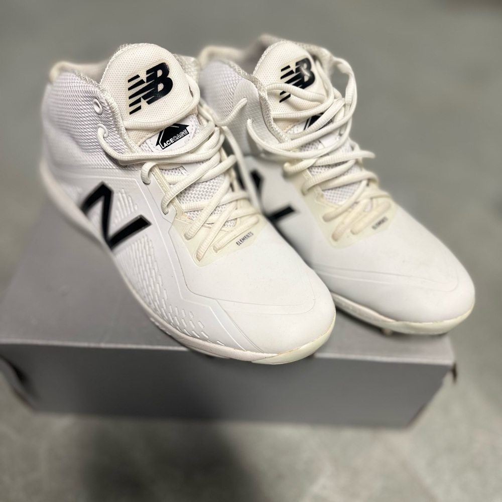 New Balance White Athletic Shoes